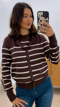 CONJUNTO PUNTO CAMISETA + REBECA LÍNEAS