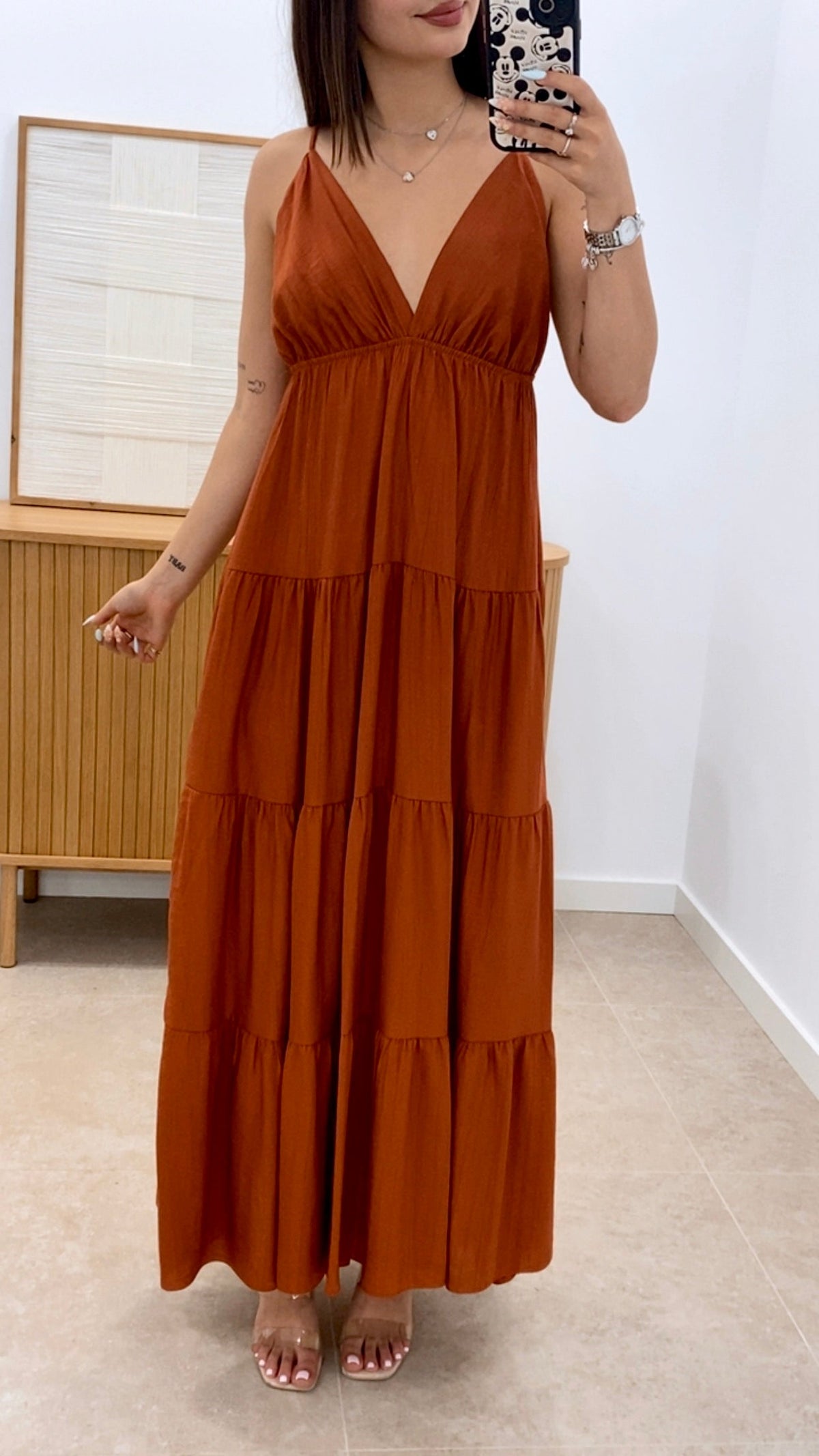 VESTIDO VOLANTES TIRANTES