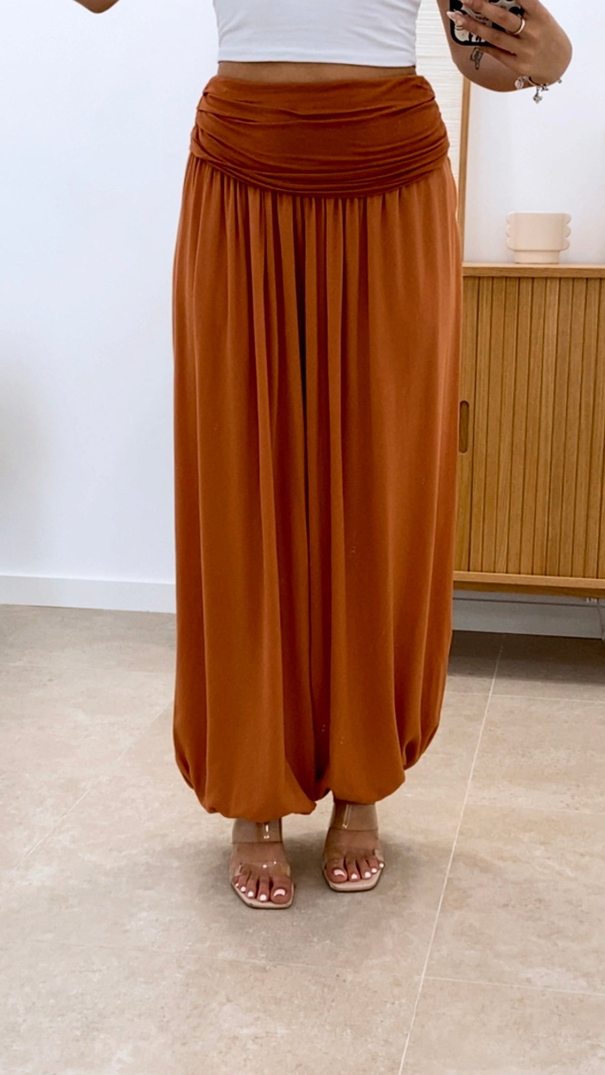 PANTALÓN CINTURA BOMBACHO