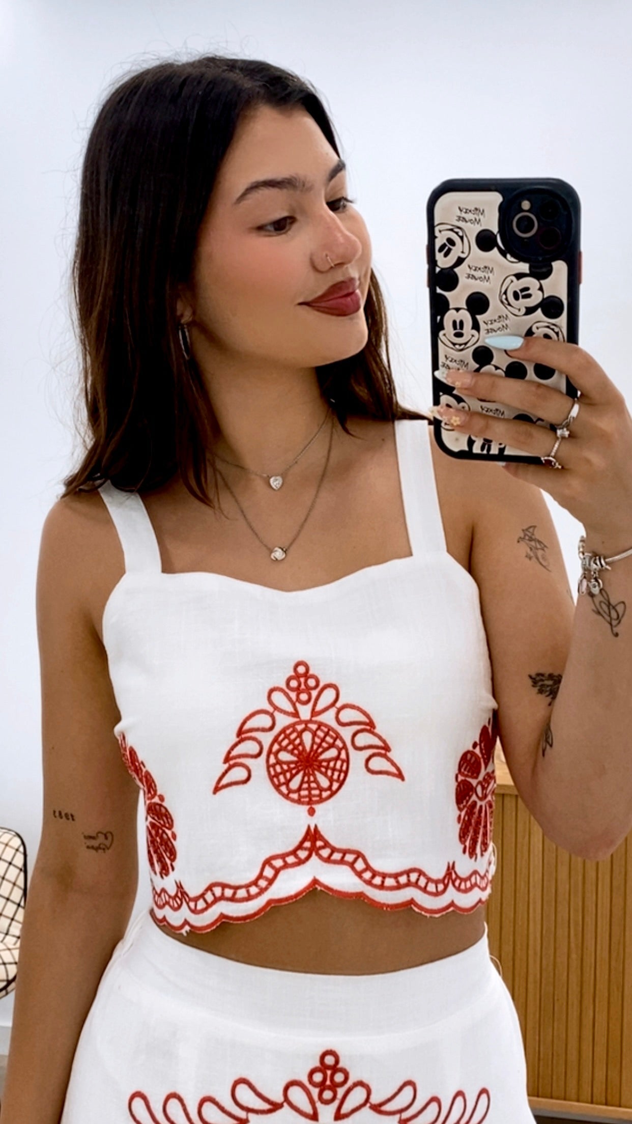 CONJUNTO TOP + FALDA BELINDA