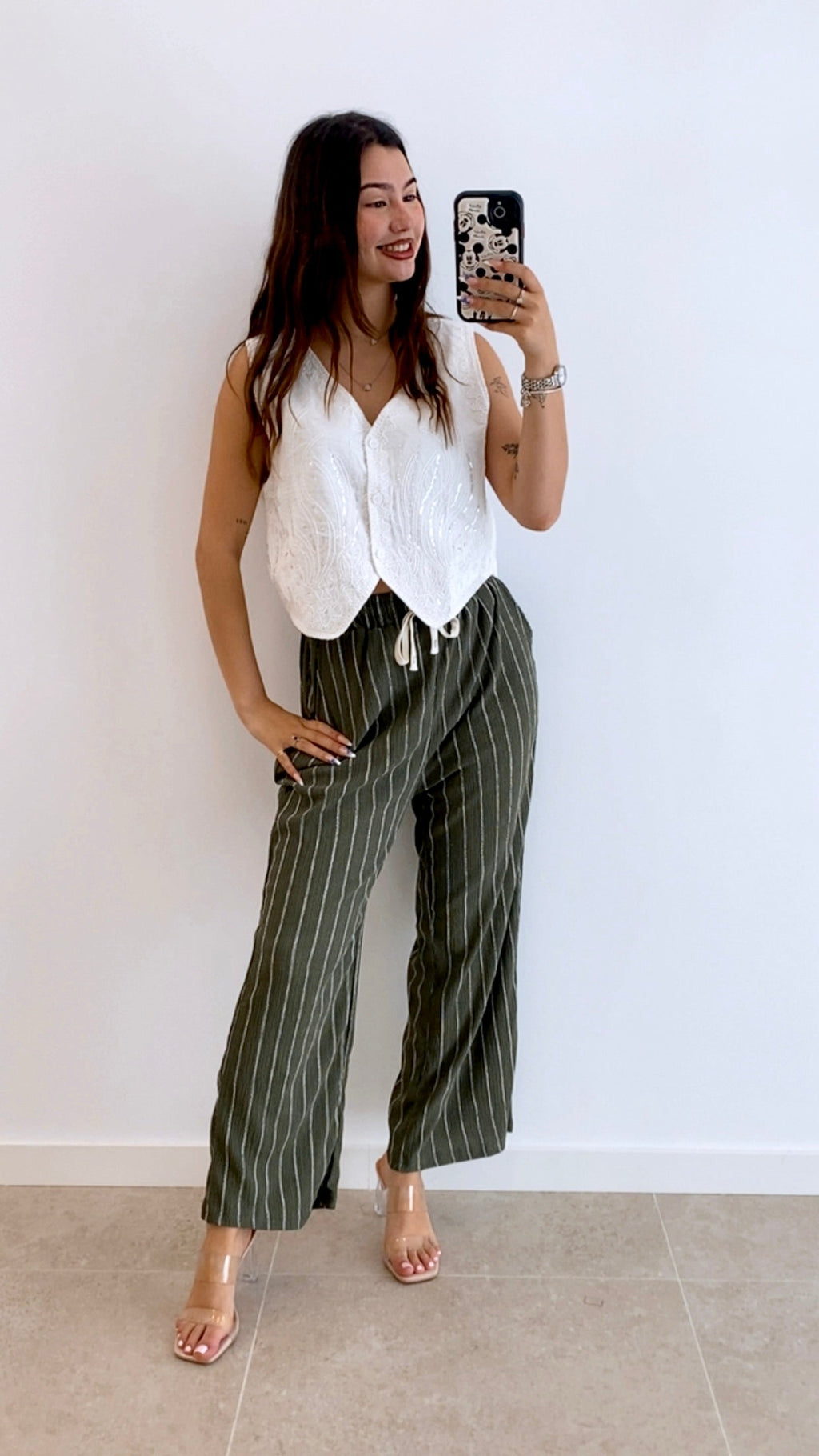 PANTALÓN RAYAS CORDÓN