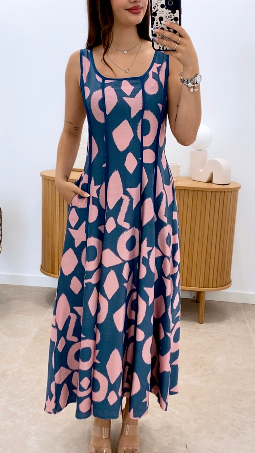 VESTIDO LARGO FIGURAS