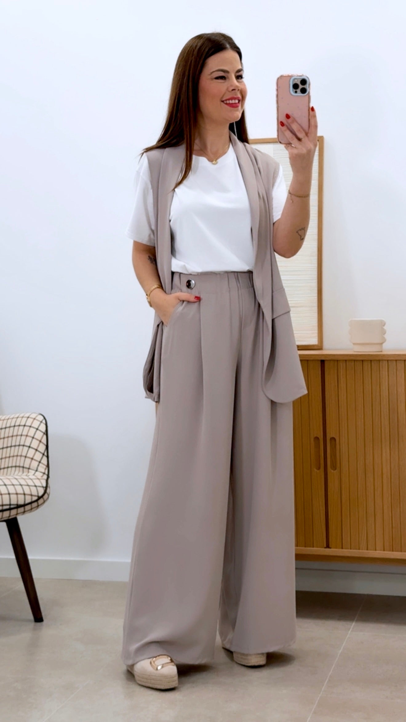 CONJUNTO CHALECO + PANTALÓN