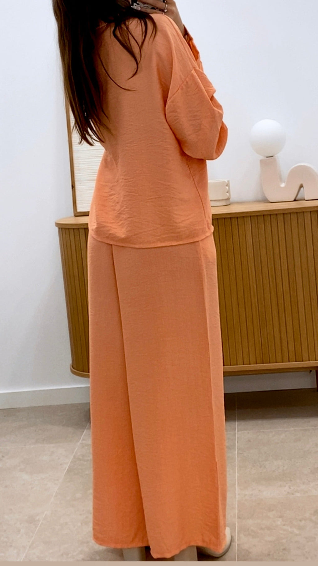 CONJUNTO CAMISA BOLSILLOS + PANTALÓN