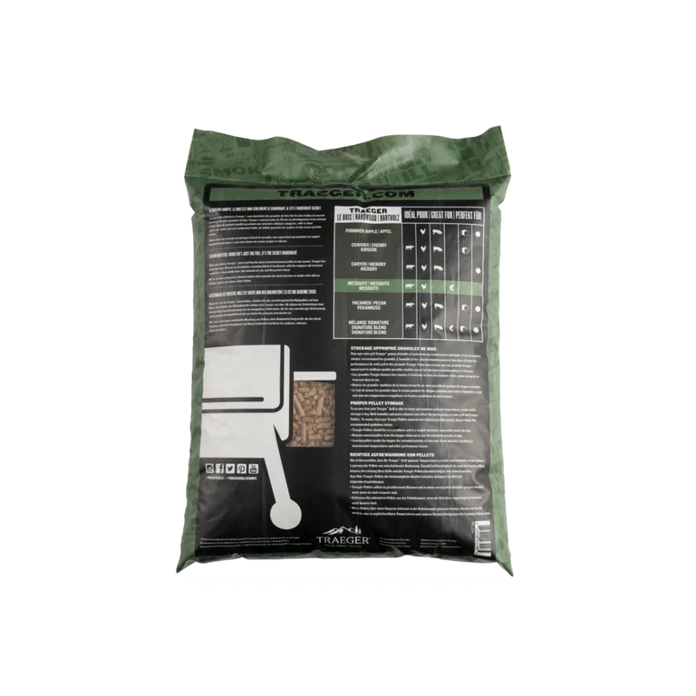 Pellets De Madera De Algarrobo Para Barbacoa Traeger