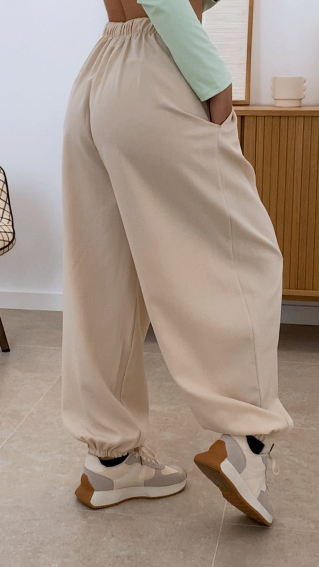 PANTALÓN BALLON ENGOMADO