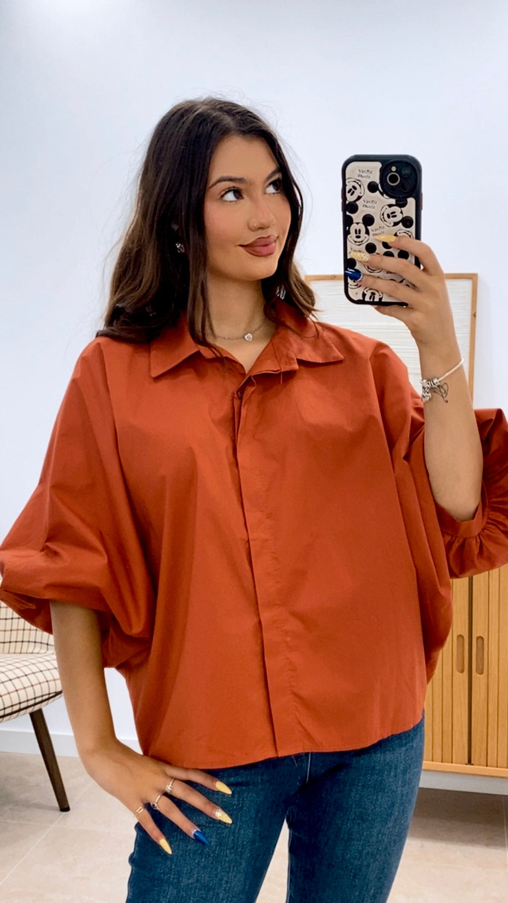 CAMISA LISA MANGA