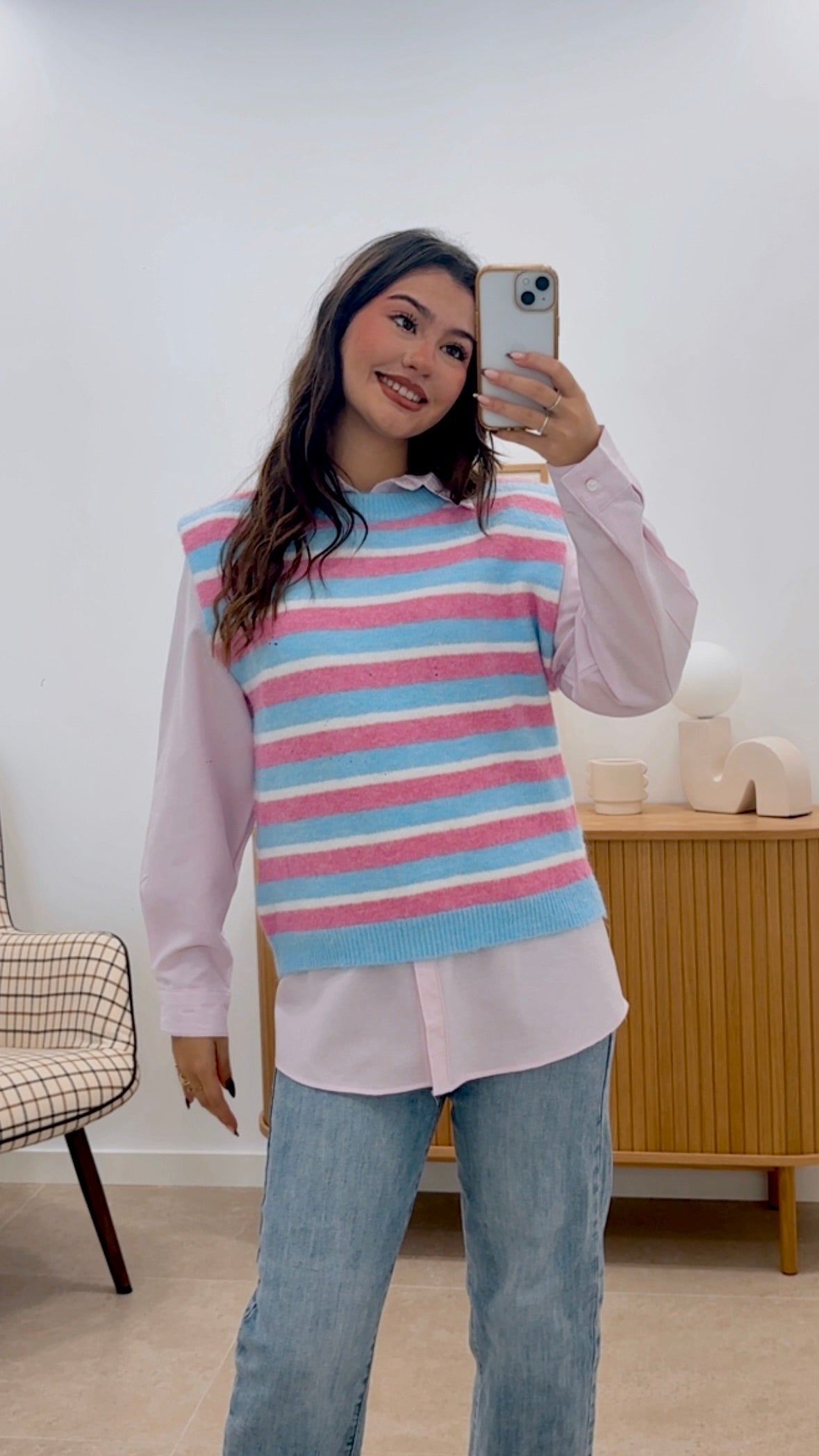 CHALECO TRICOLOR