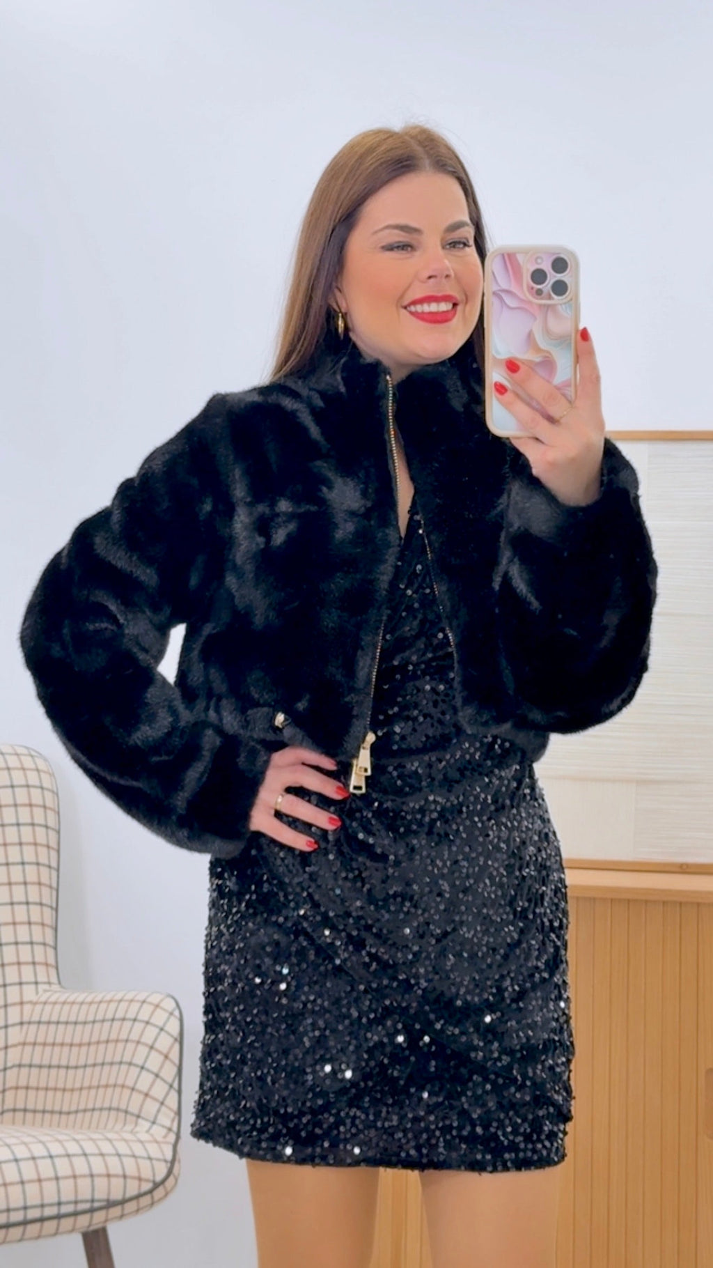 CHAQUETA PELO CORTO