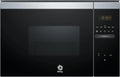 Balay 3CG5172N2 - Microwave, Electronic, Frameless Built-in, 38 cm, 20 l, 5 F, Aqualisis, Left Side Ap, 8 Recipes, Turntable 10", With Grill, Black Glass