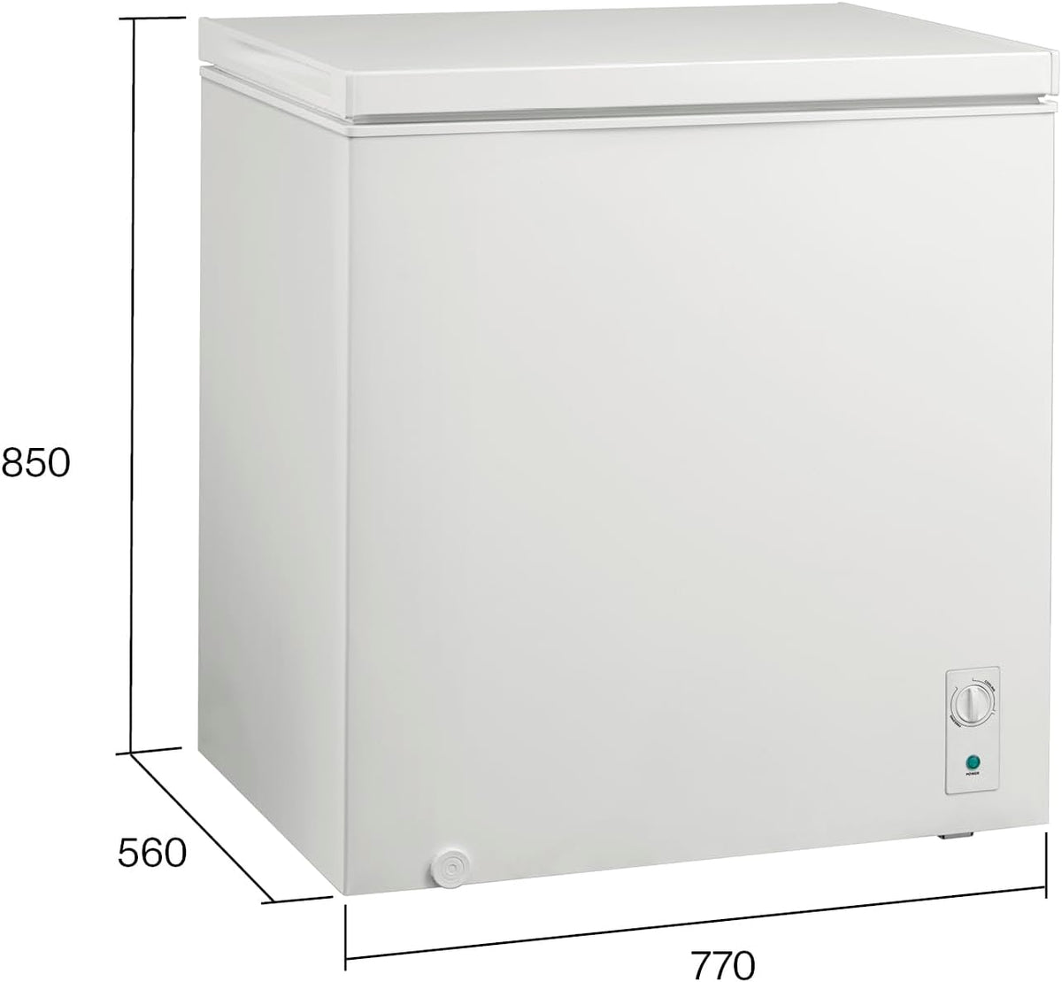Edesa Congelador Horizontal EZH-2011 /C Tecnología Defrost Termostato Ajustable Capacidad 198L Color Blanco