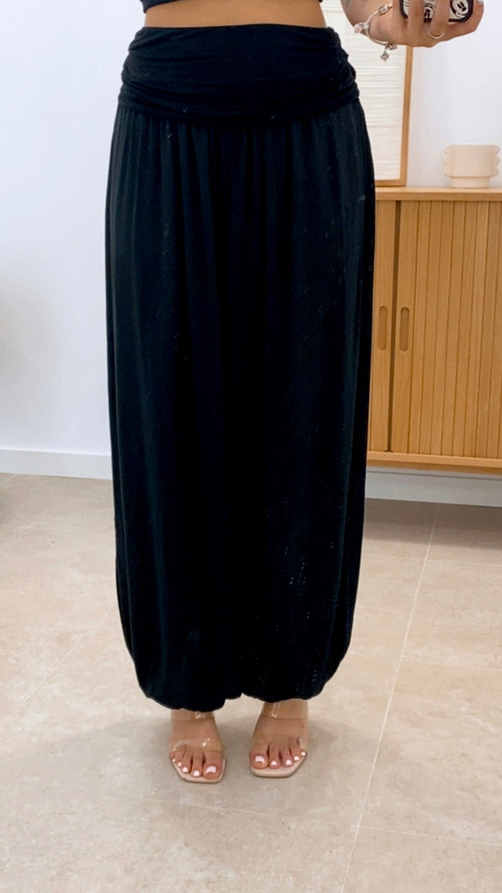 PANTALÓN CINTURA BOMBACHO