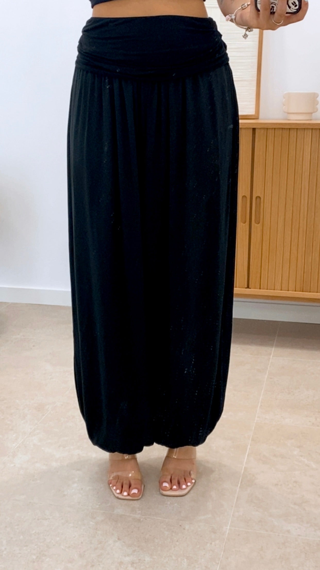 PANTALÓN CINTURA BOMBACHO