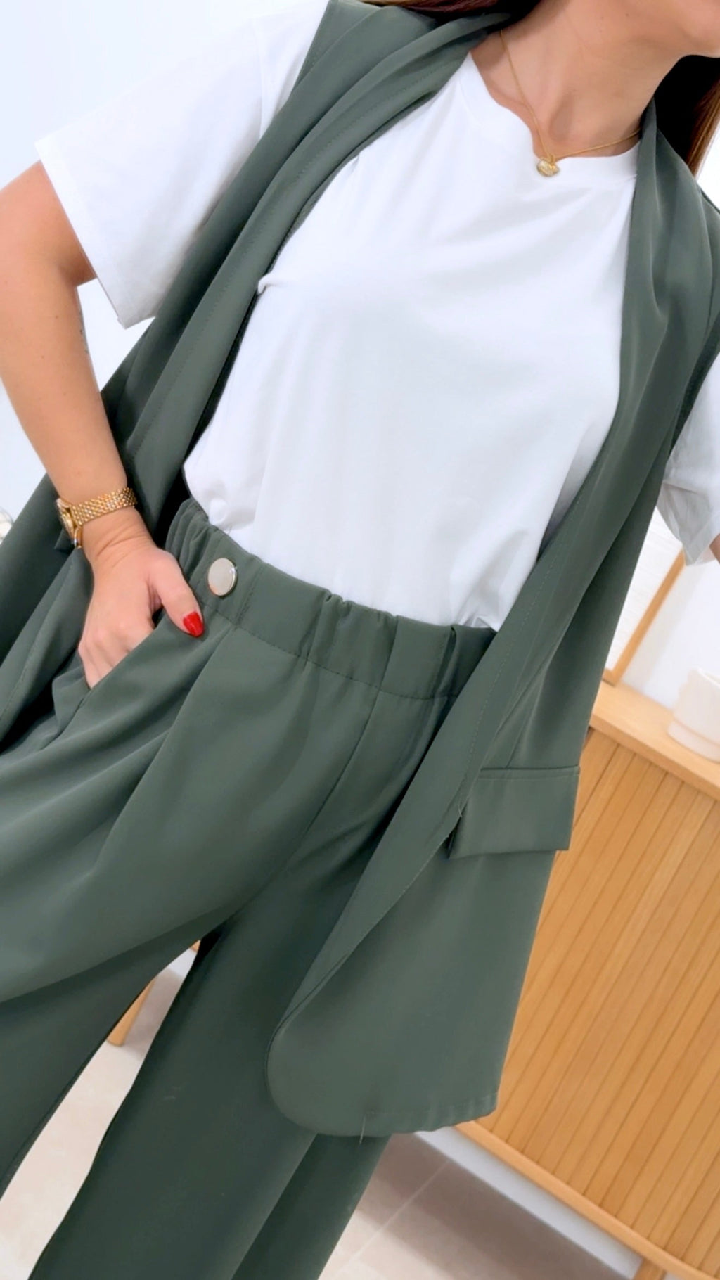 CONJUNTO CHALECO + PANTALÓN