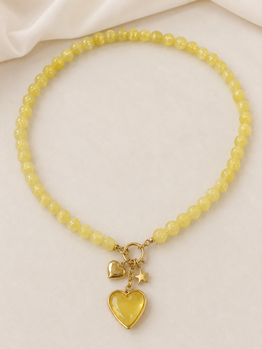COLLAR PERLAS CORAZÓN