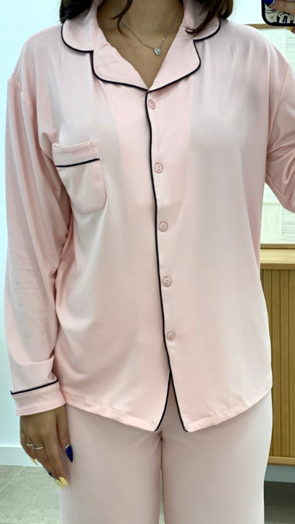 PIJAMA CAMISA + PANTALÓN LARGO