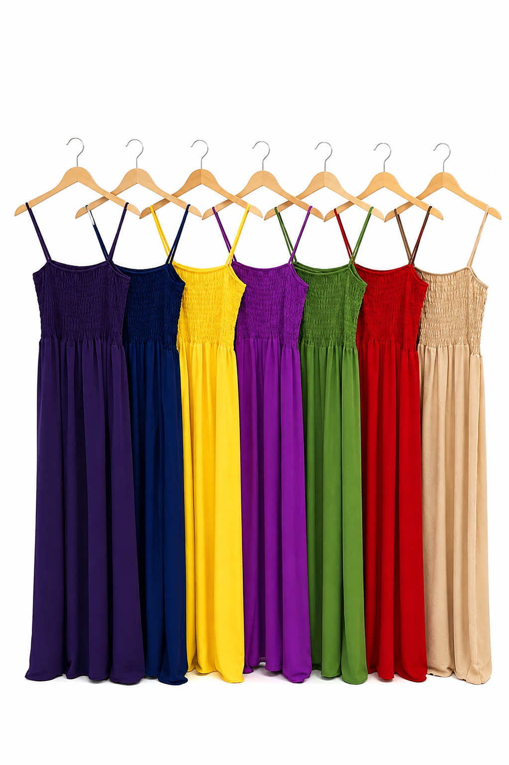 VESTIDO TIRANTE FINO COLORS