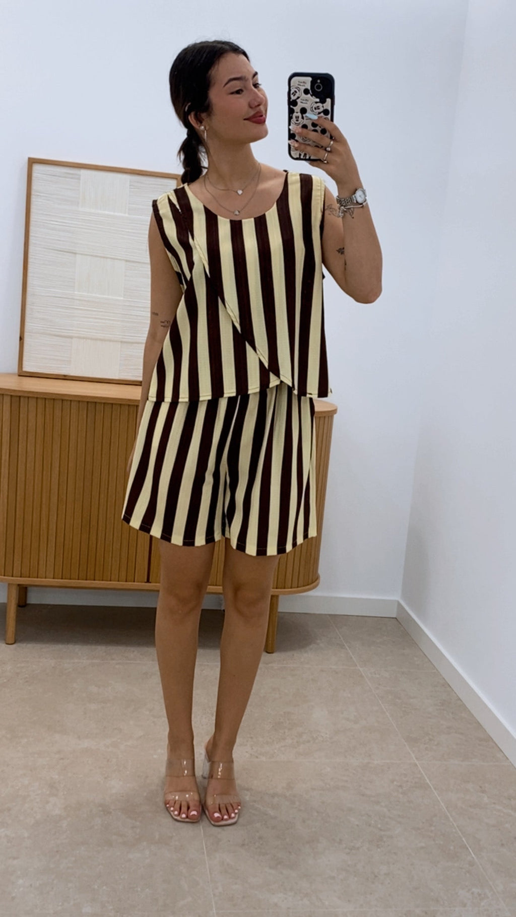 CONJUNTO CORTO RAYAS