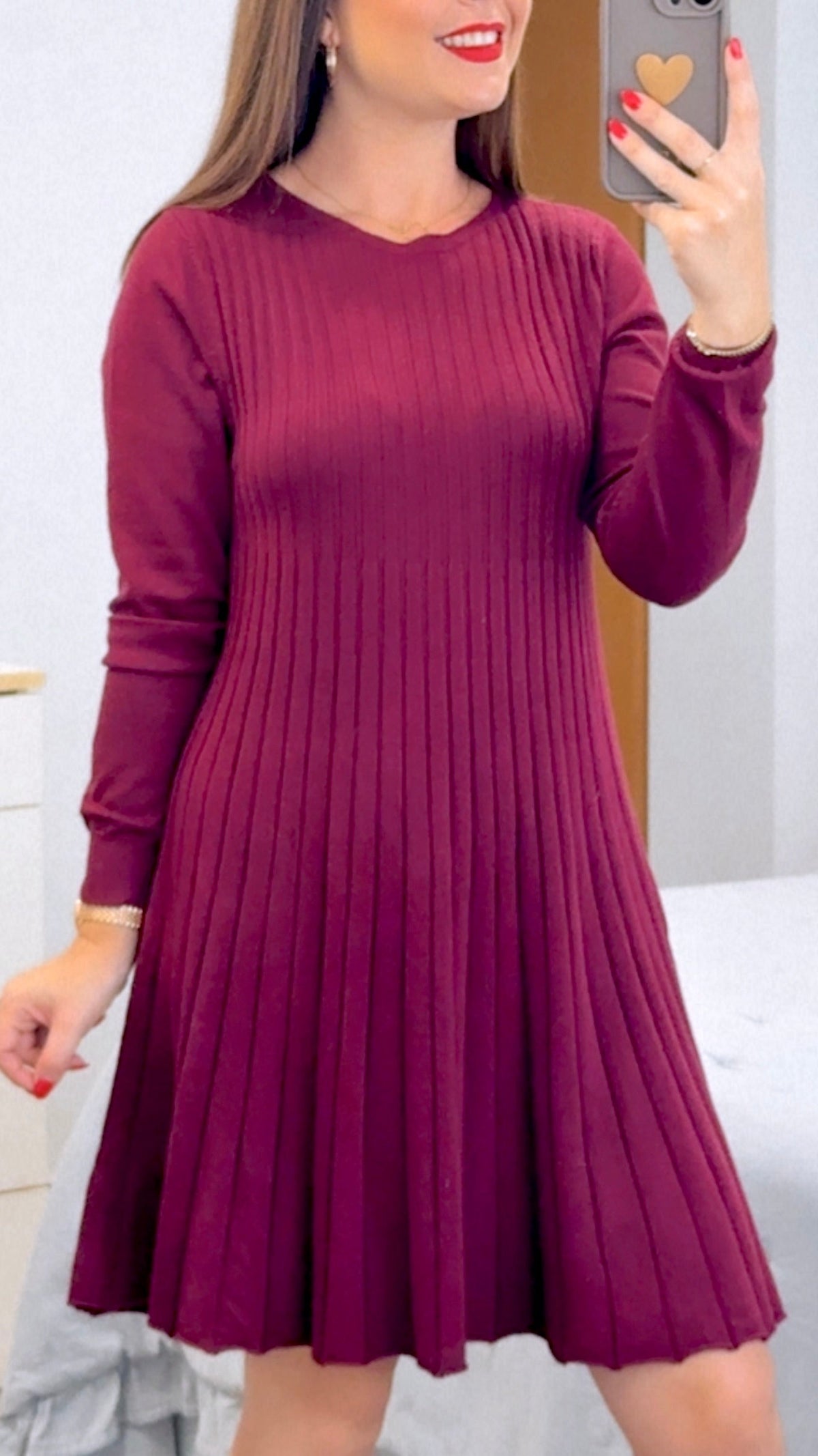 VESTIDO PUNTO EVASE
