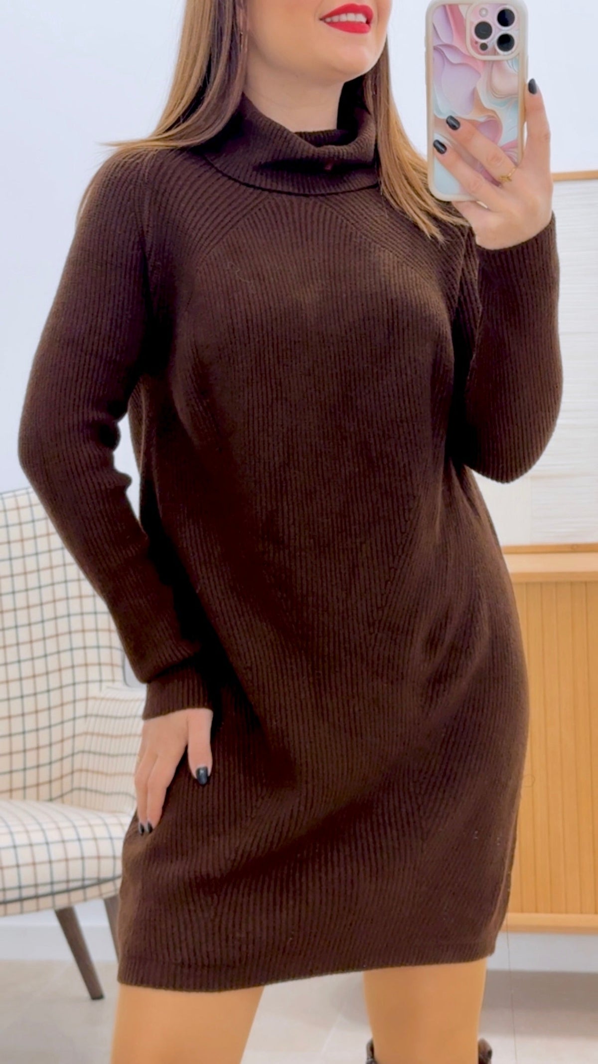 VESTIDO PUNTO COCU