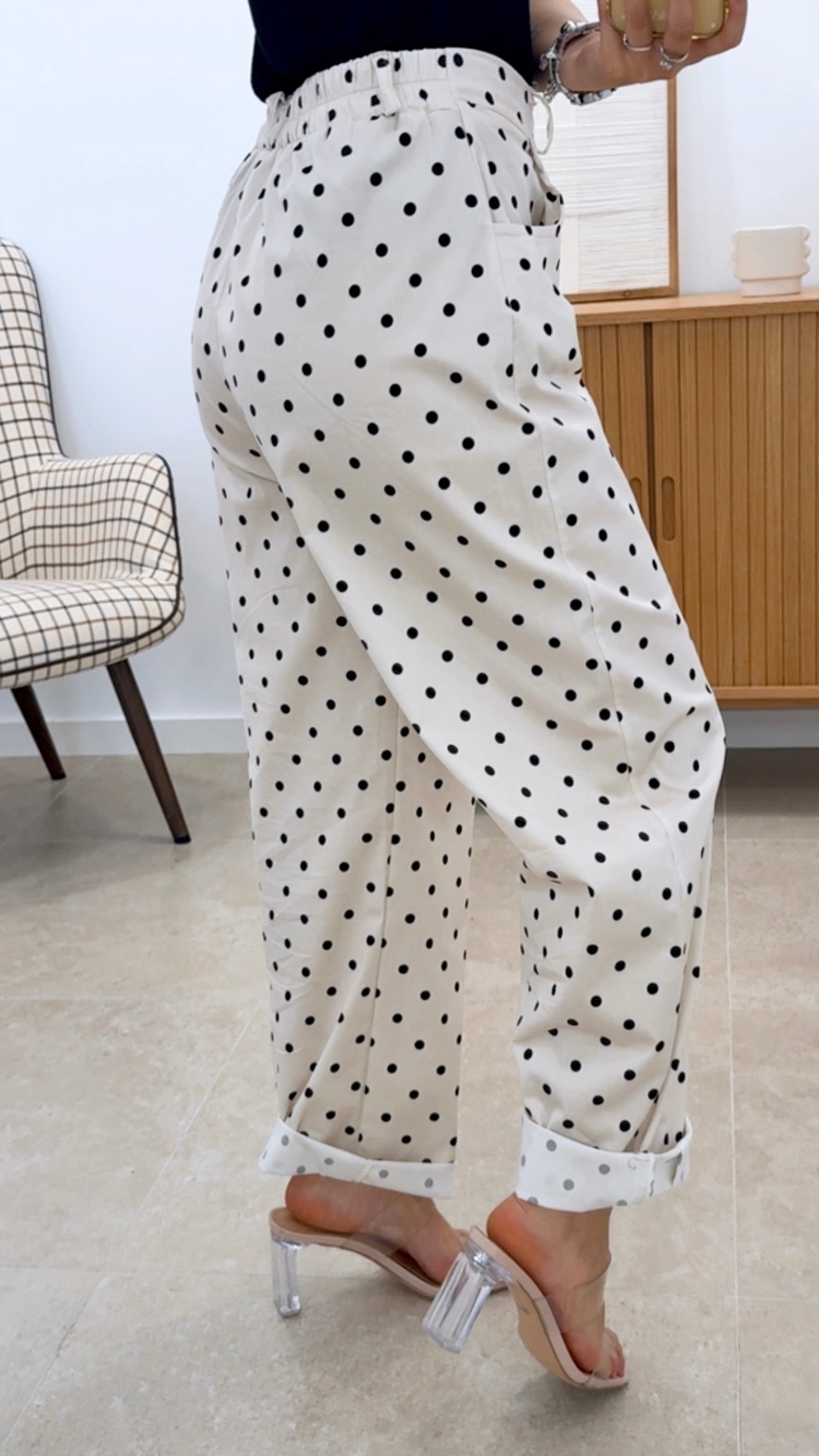 PANTALÓN LUNARES BARREL