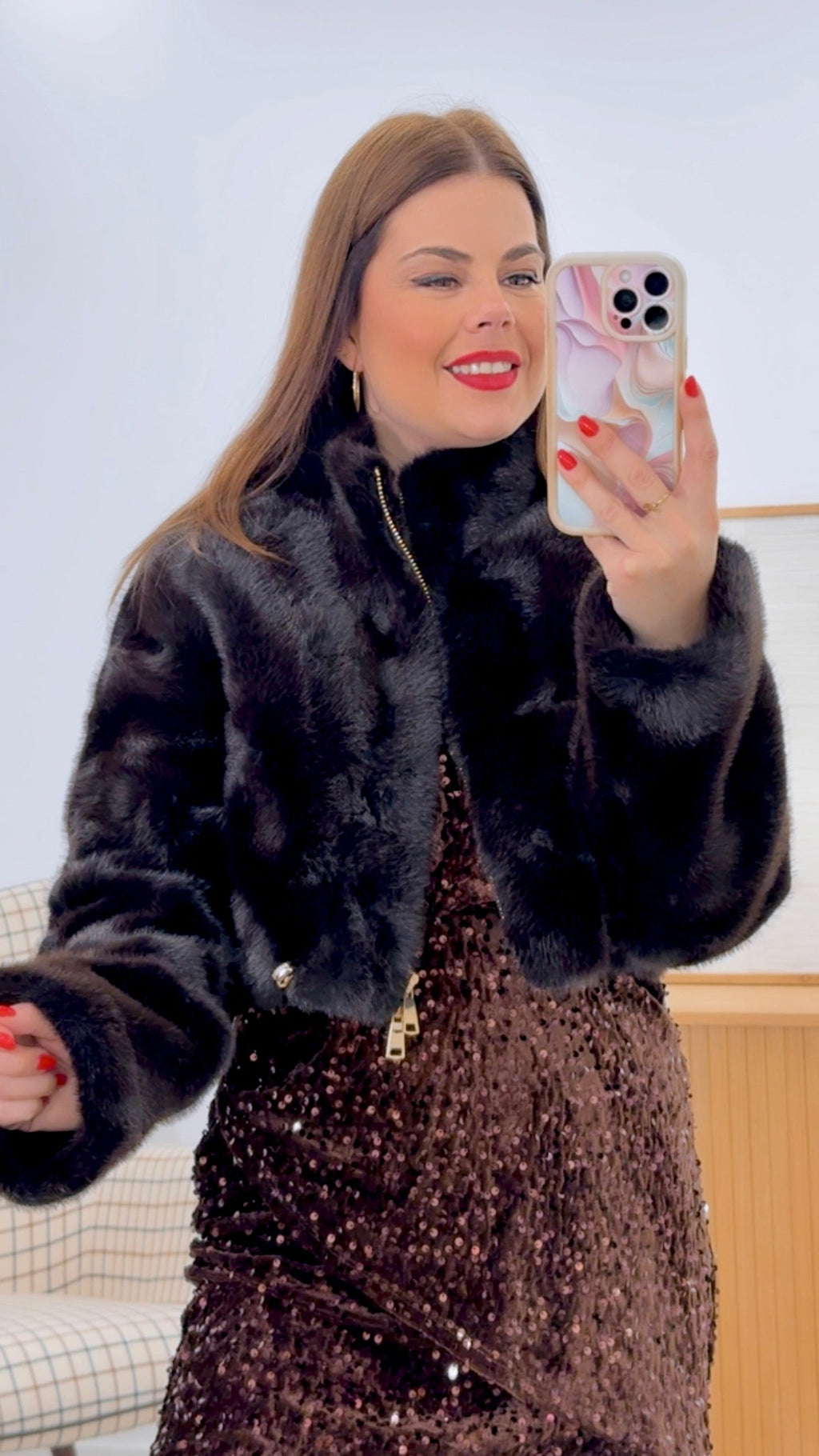 CHAQUETA PELO CORTO
