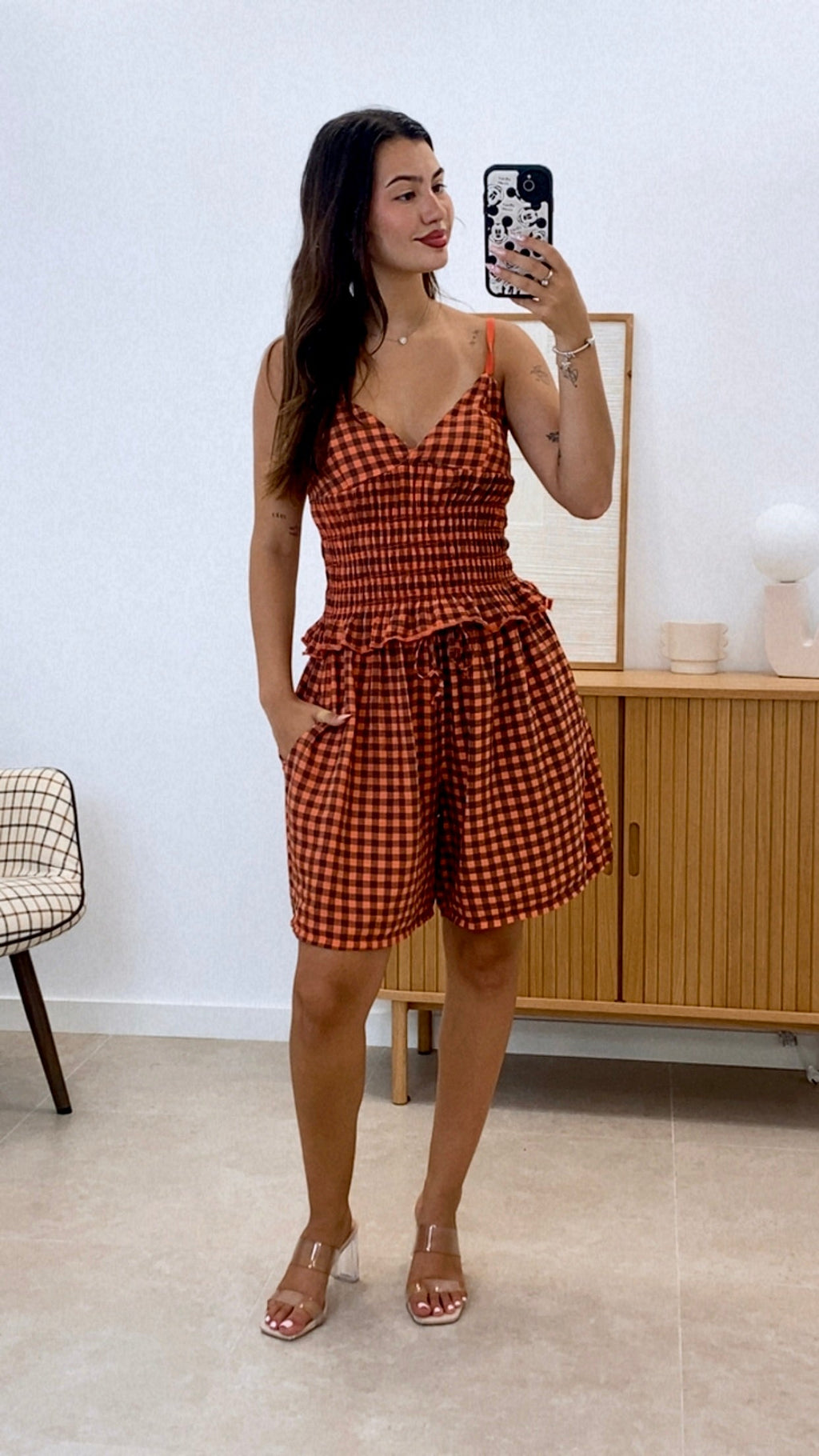 CONJUNTO VICHY TIRANTE Y PANEL