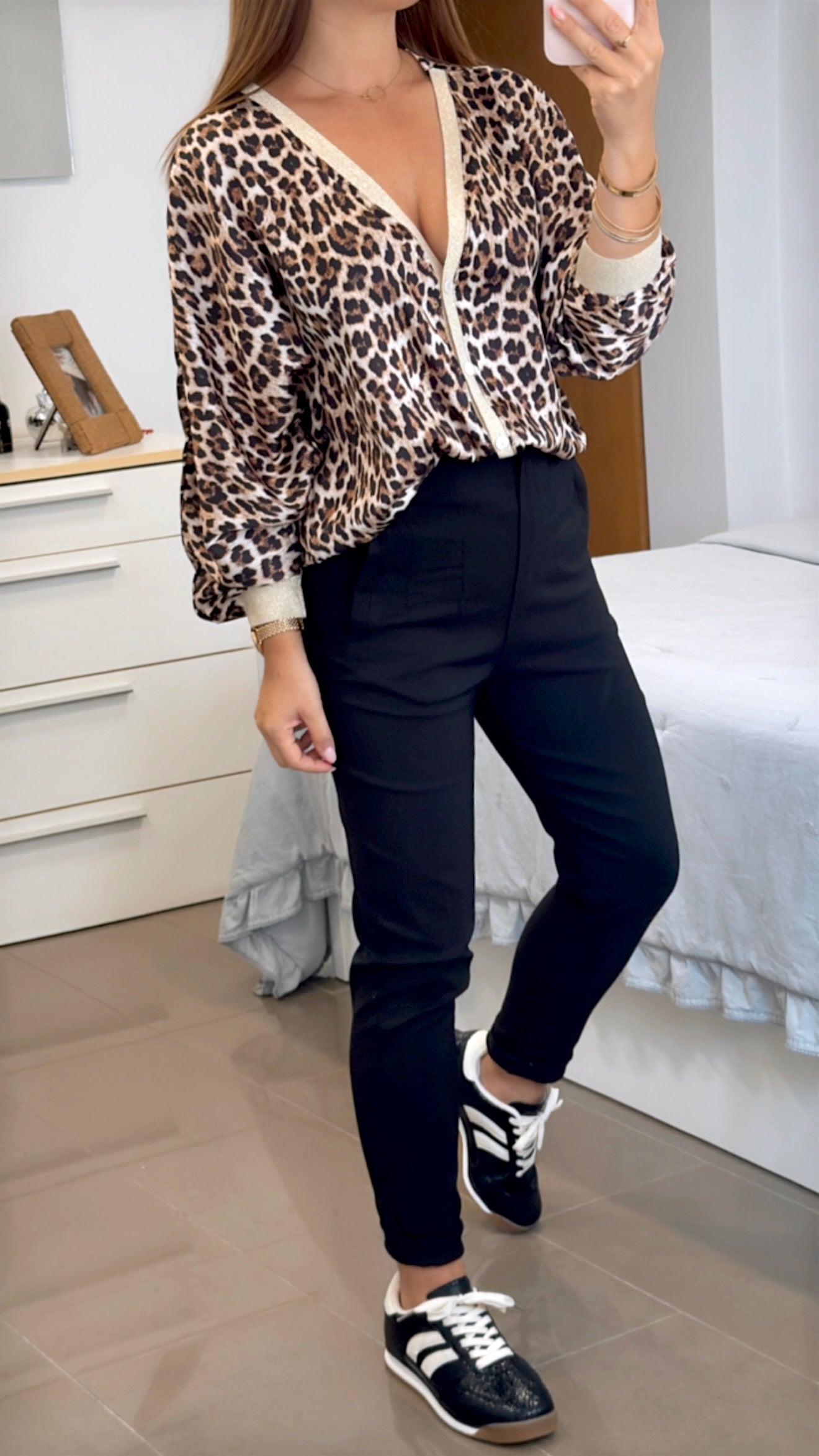 PANTALÓN PINZAS ELÁSTICO