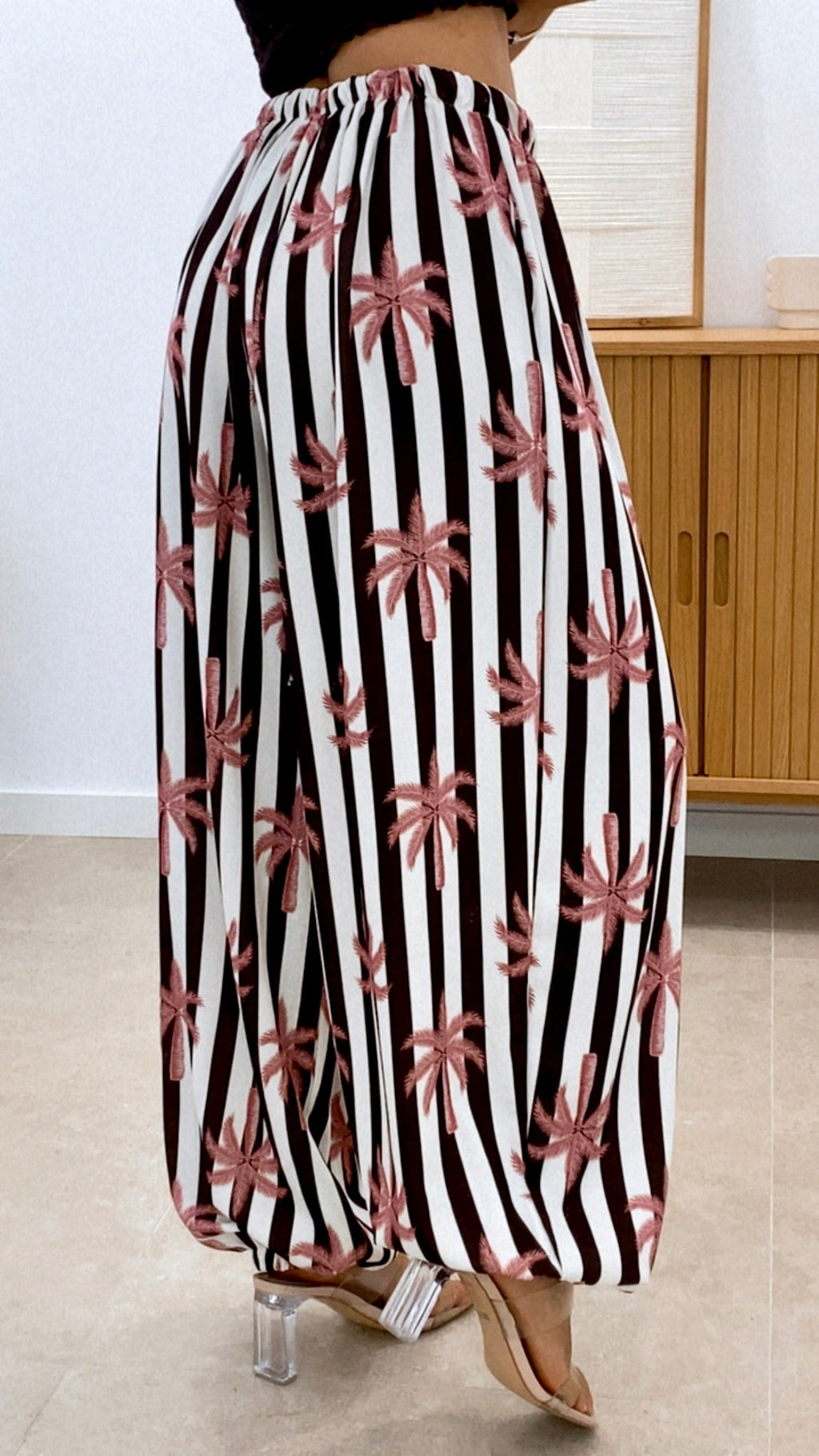 PANTALÓN PALMERAS BOMBACHO