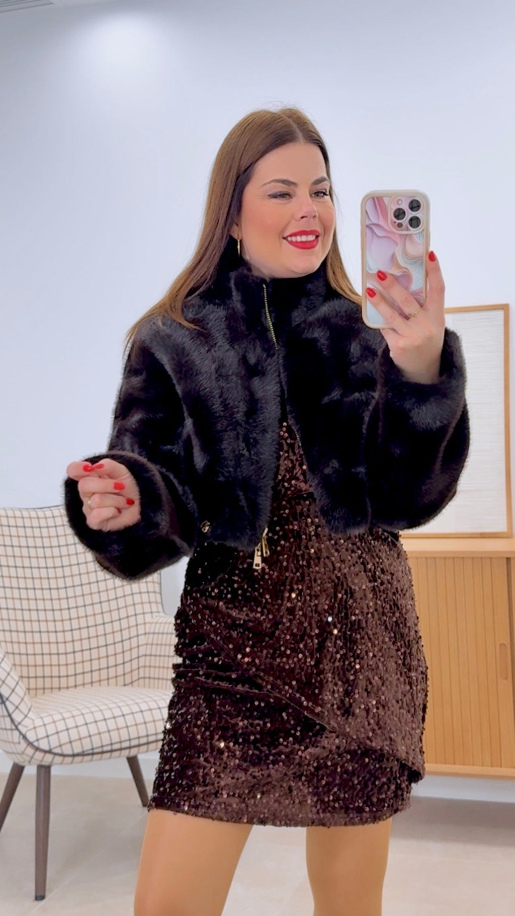 CHAQUETA PELO CORTO