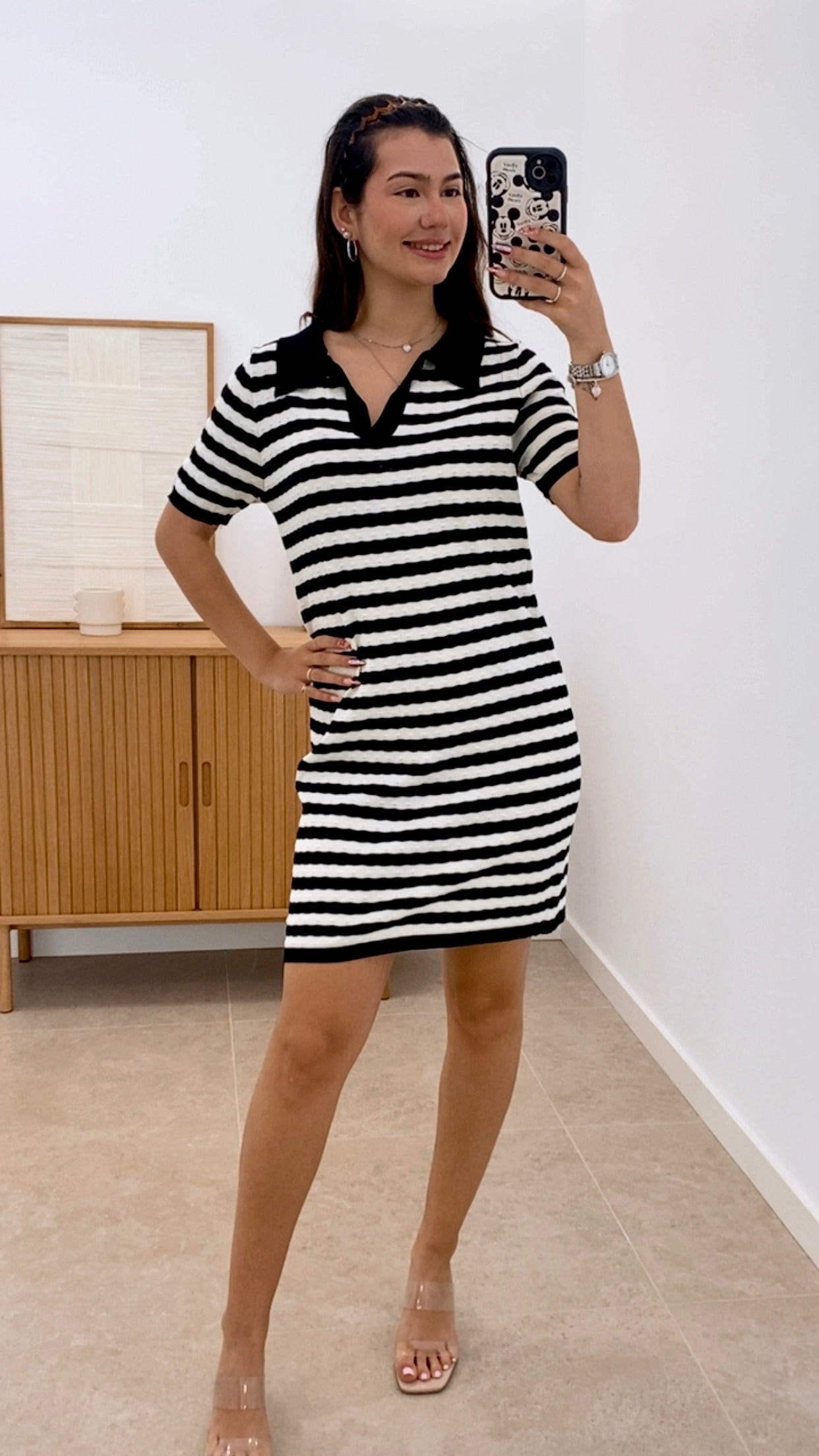 VESTIDO PUNTO SOLAPADO