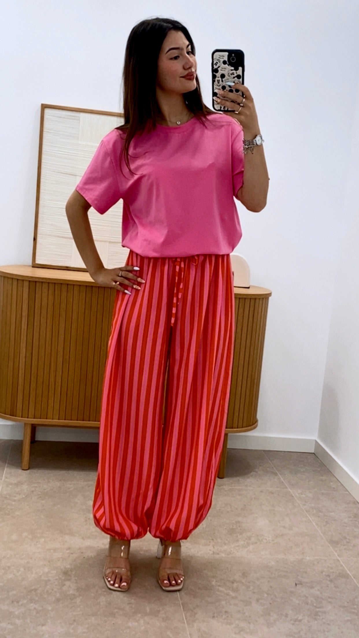 PANTALÓN BOMBACHO RAYAS
