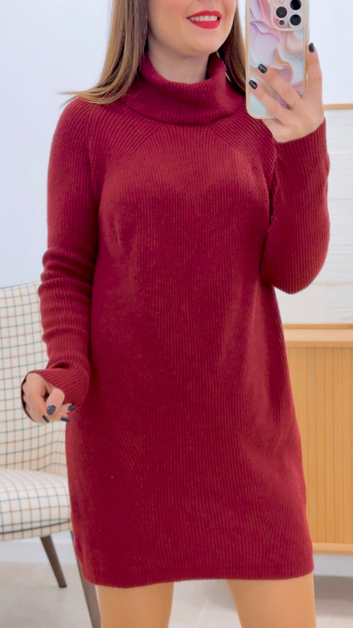 VESTIDO PUNTO COCU