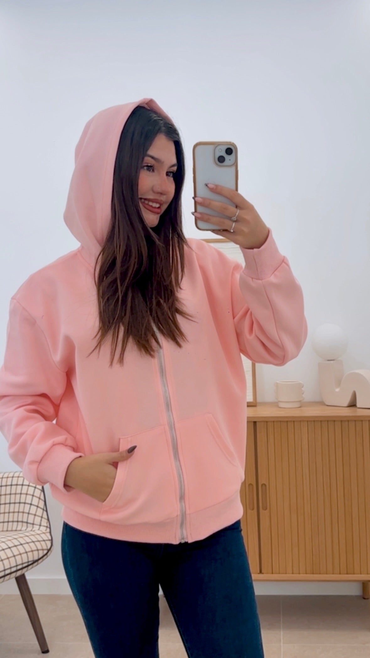 SUDADERA CREMALLERA