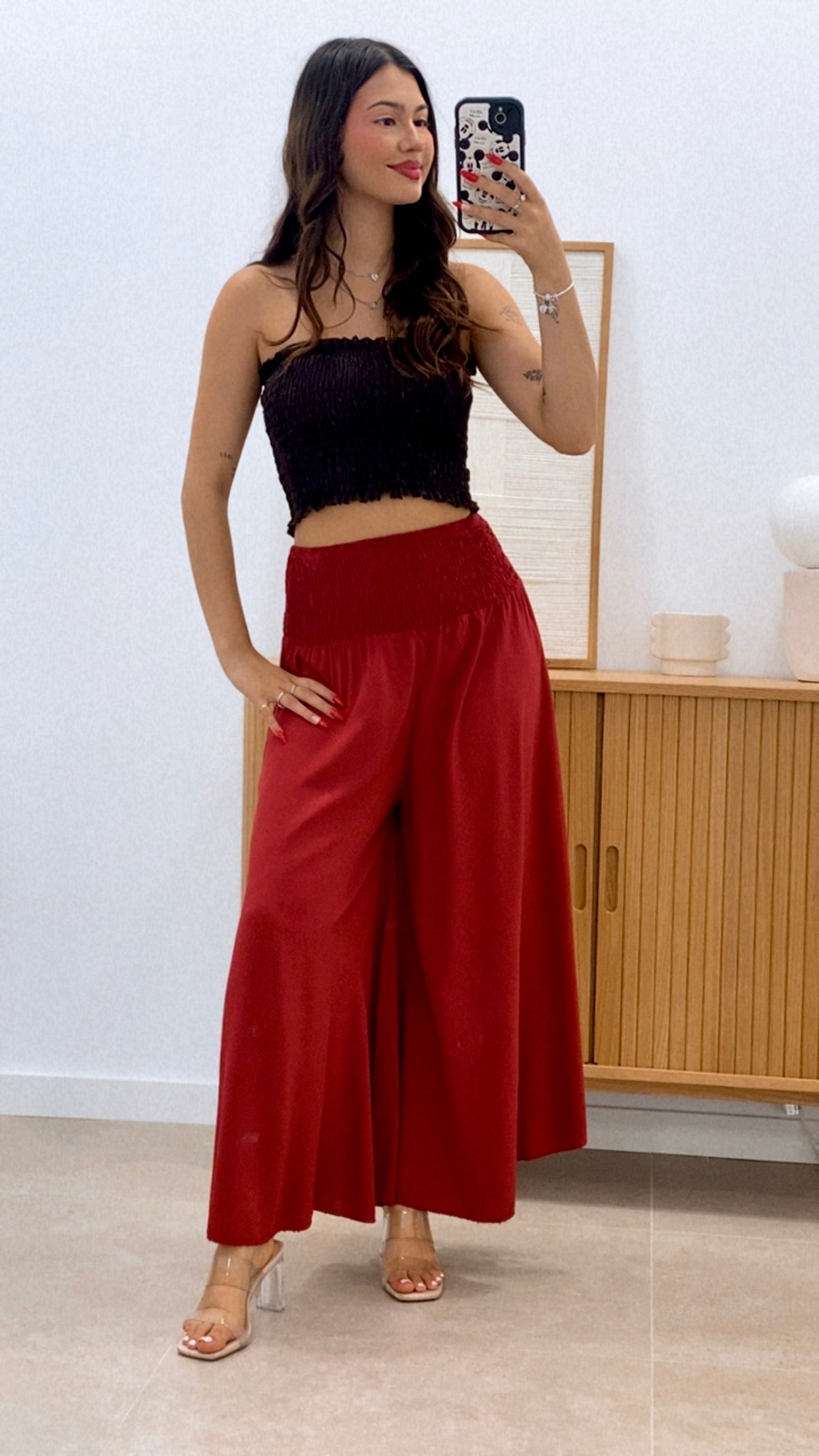 PANTALÓN ANCHO CINTURA PANEL