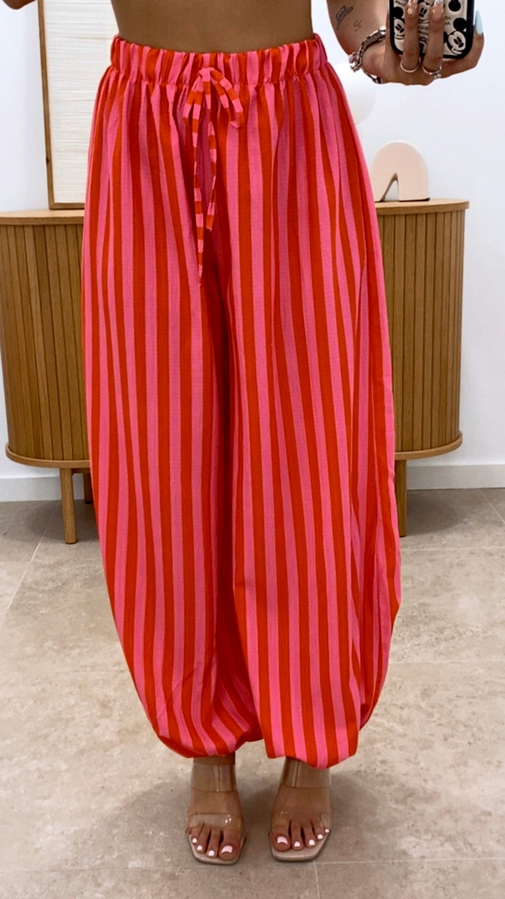 PANTALÓN BOMBACHO RAYAS