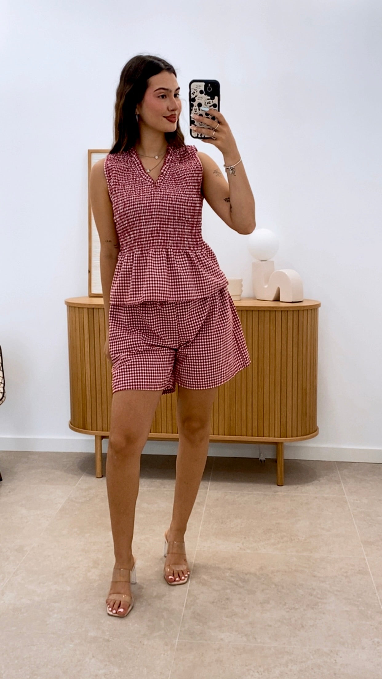 CONJUNTO CORTO VICHY