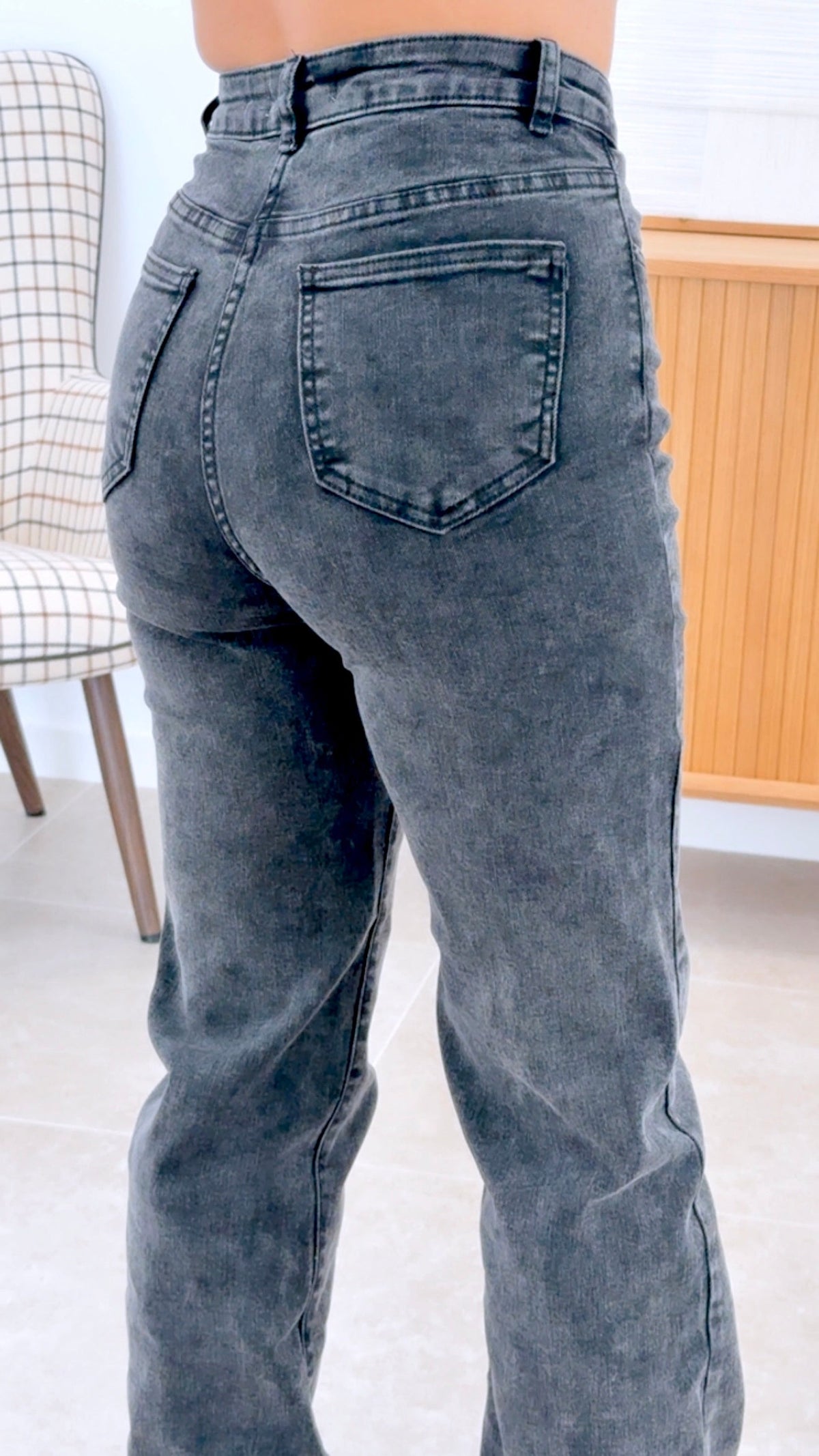 PANTALÓN WIDE LEG OSCURO