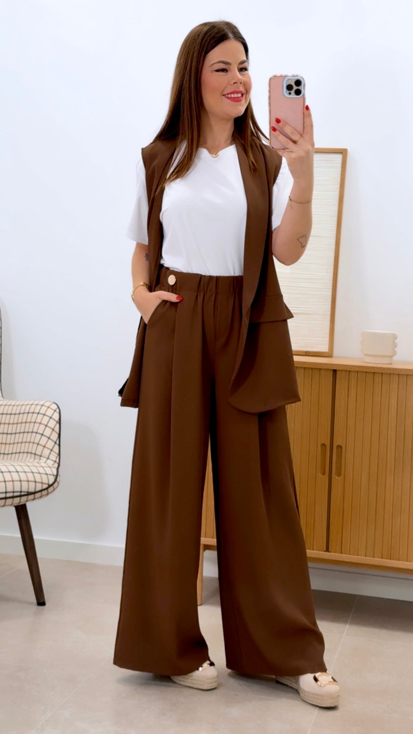 CONJUNTO CHALECO + PANTALÓN