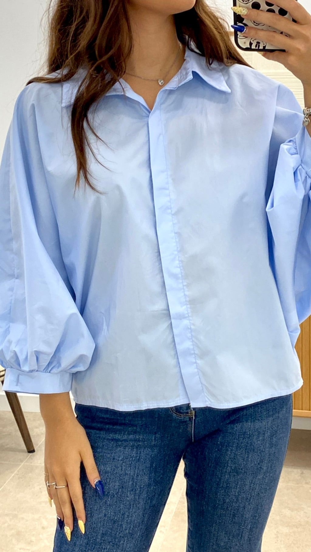 CAMISA LISA MANGA