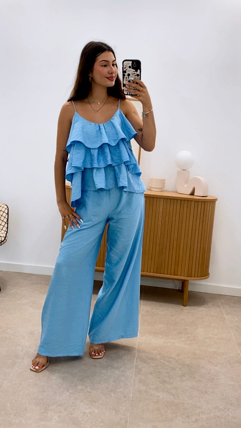 CONJUNTO CAMISETA TIRANTE + PANTALÓN VOLARE
