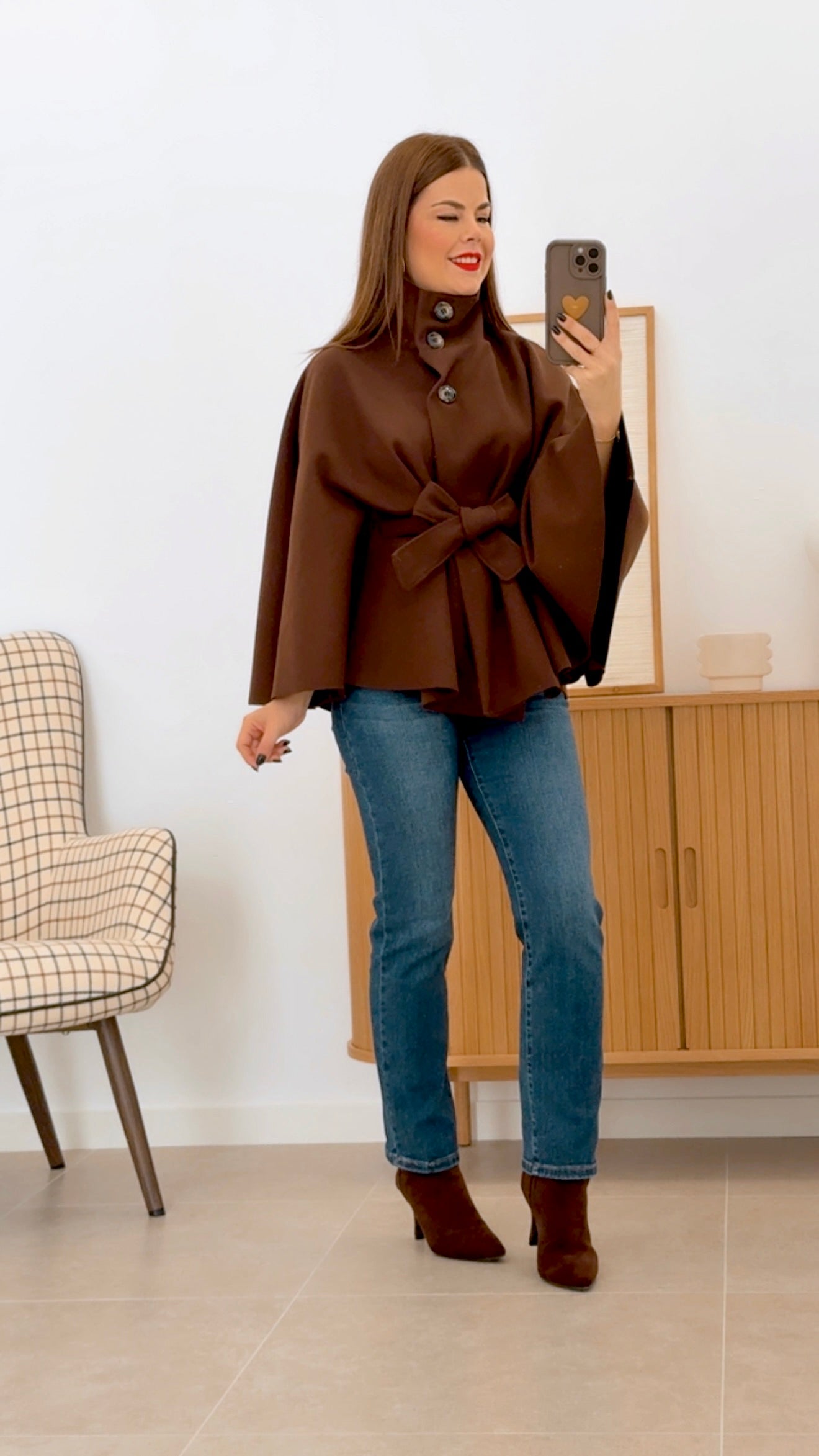 PONCHO DE PAÑO