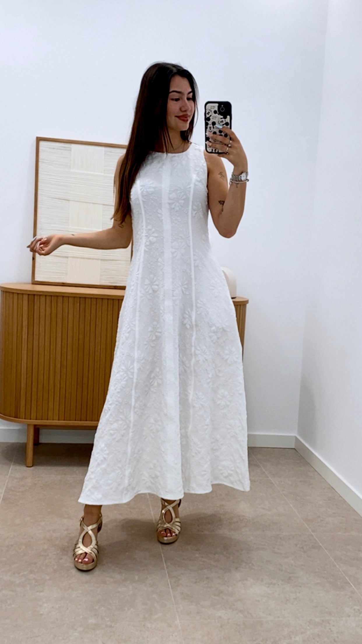 VESTIDO BLANCA FLOR
