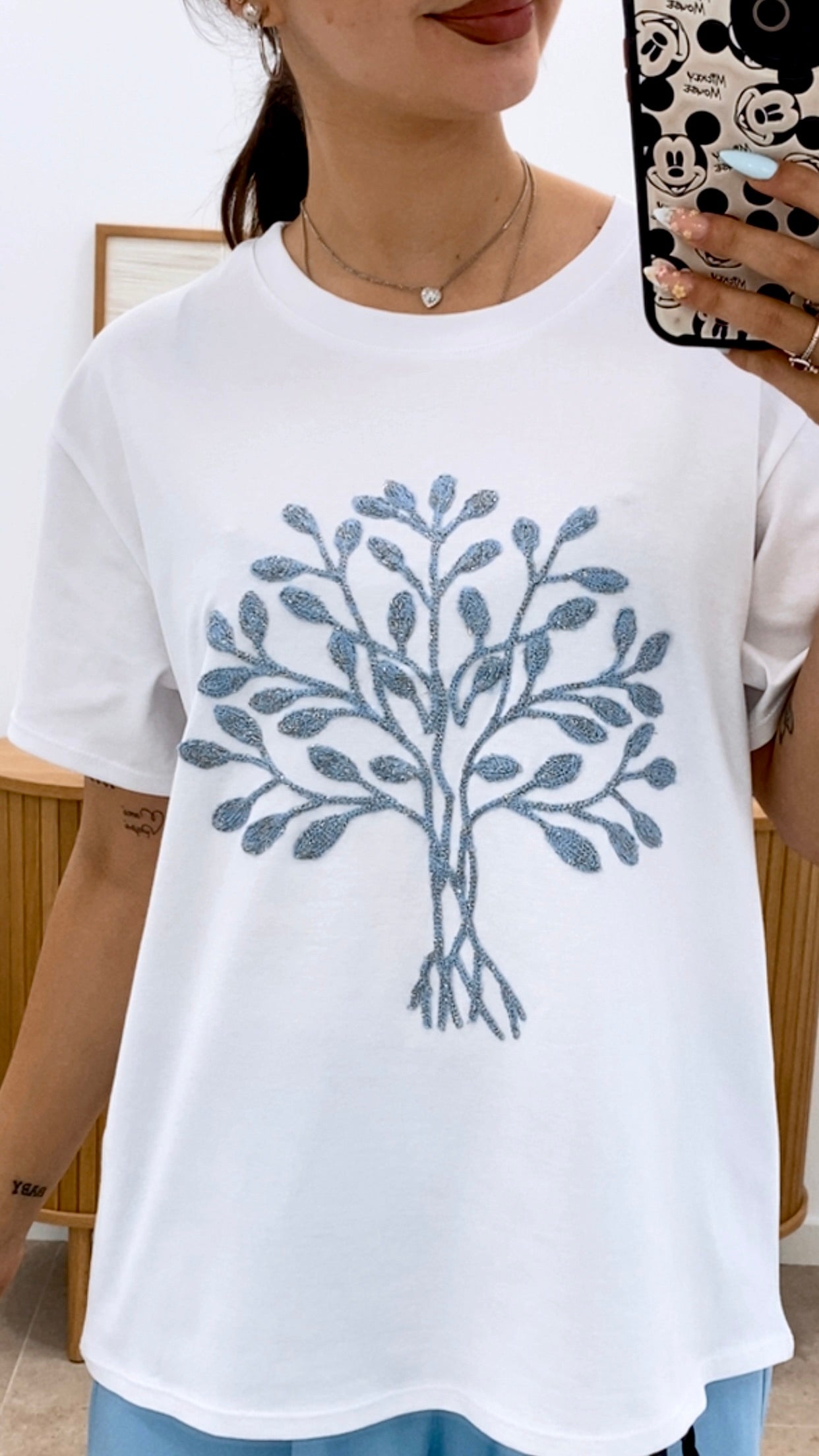 CAMISETA ÁRBOL HILO