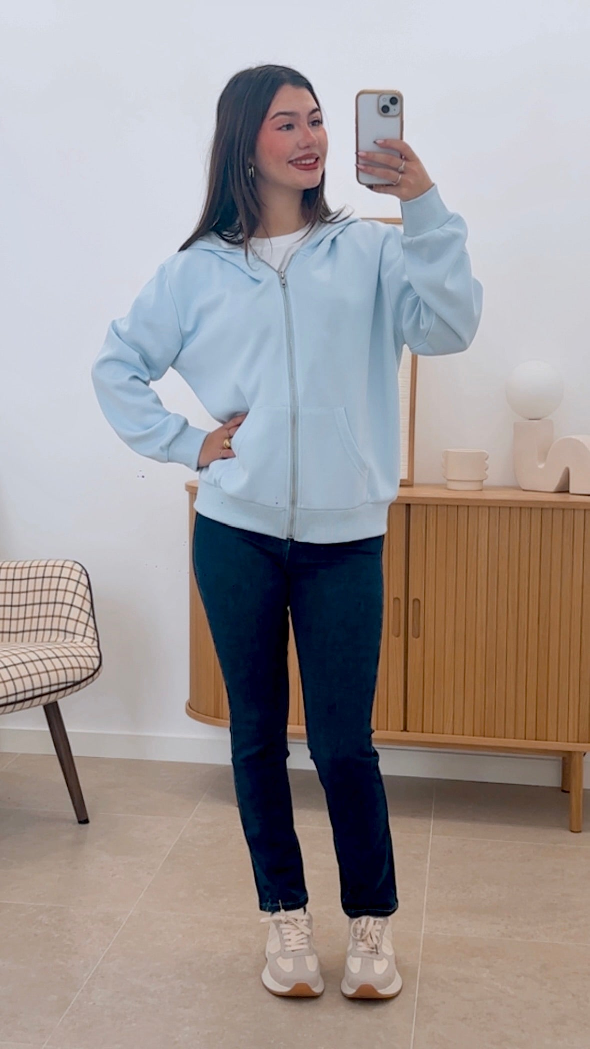 SUDADERA CREMALLERA