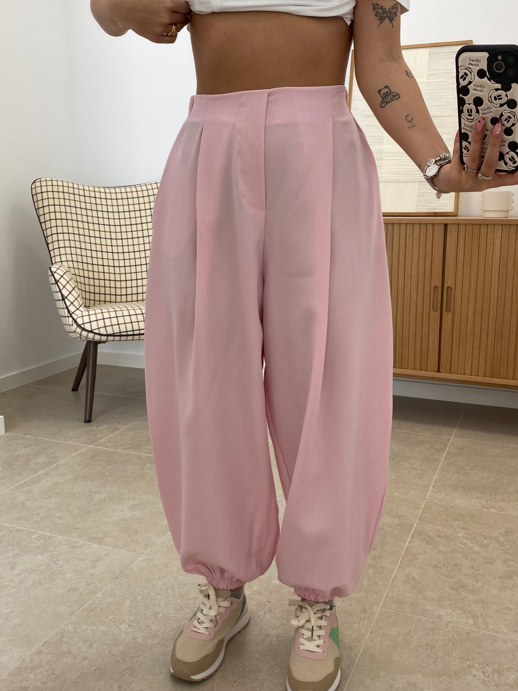 PANTALÓN BALLON ENGOMADO