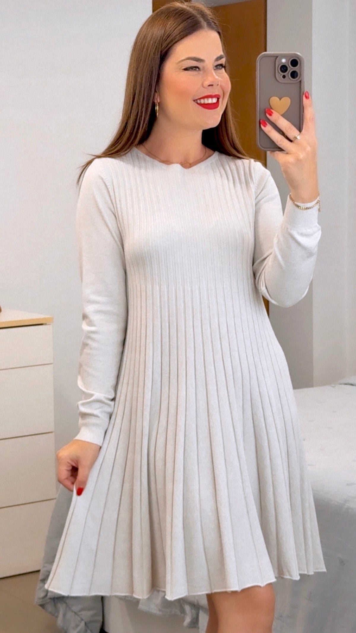 VESTIDO PUNTO EVASE