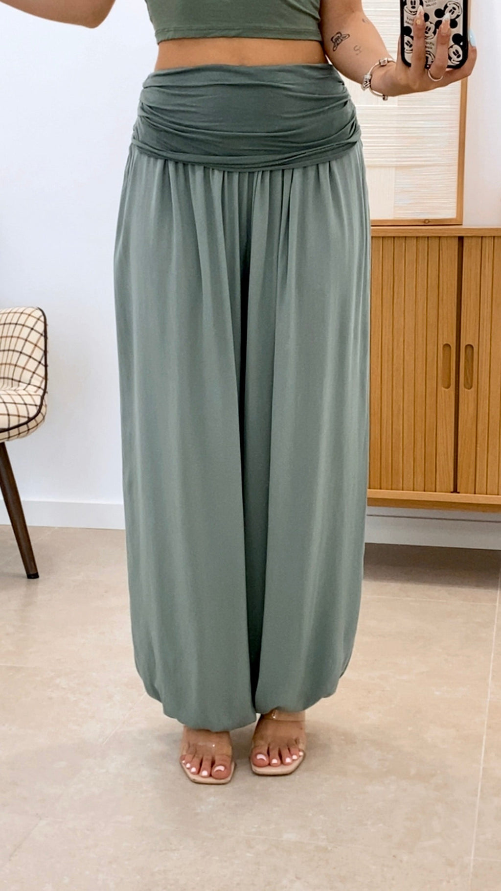 PANTALÓN CINTURA BOMBACHO