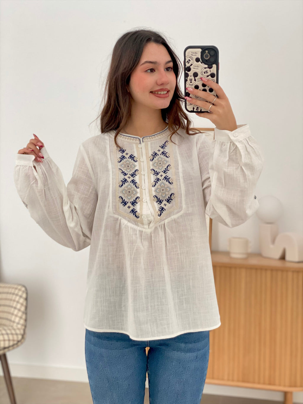 BLUSA PECHBORD