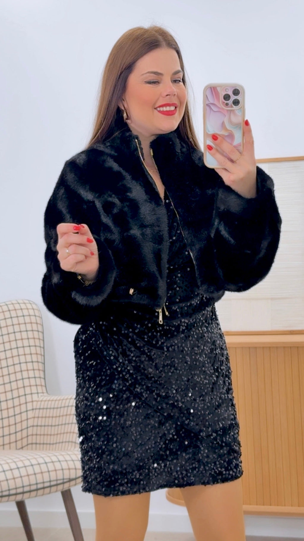 CHAQUETA PELO CORTO